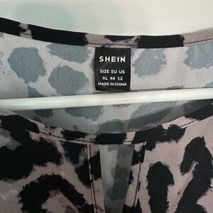 SHEIN leopard women’s blouse